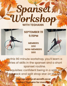 Spanset Workshop w/ Teghann